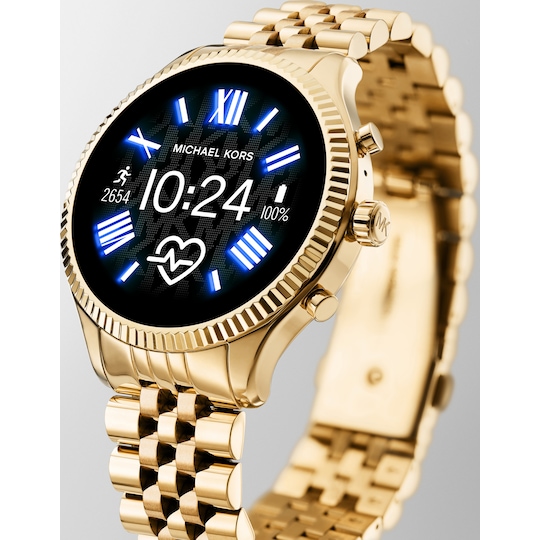 Michael Kors Access Lexington 2 smartwatch 44 mm (guld) | Elgiganten