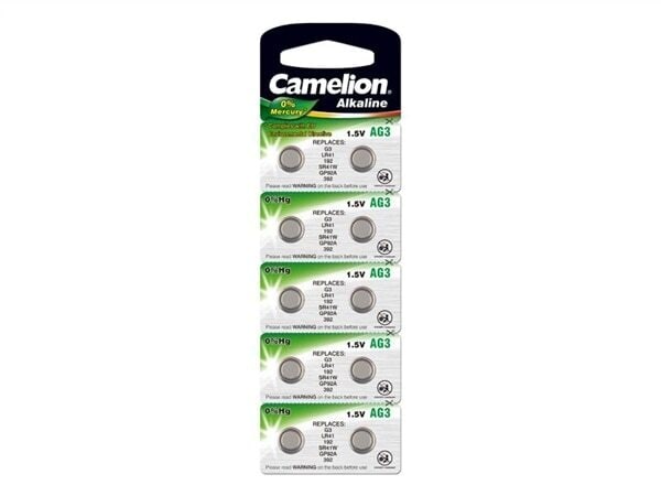 Camelion AG3 / 384 / 392 / LR41 Knapcellebatteri Pakke med 10 stk. |  Elgiganten