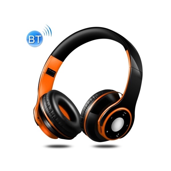 Trådløse Hovedtelefoner SG-8 Bluetooth 4.0 + EDR - Sort / Orange |  Elgiganten