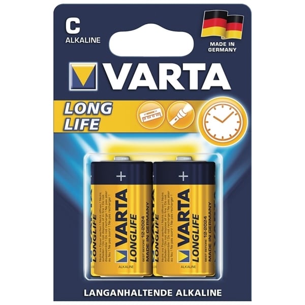 Varta Longlife Batteri C LR14 | Elgiganten