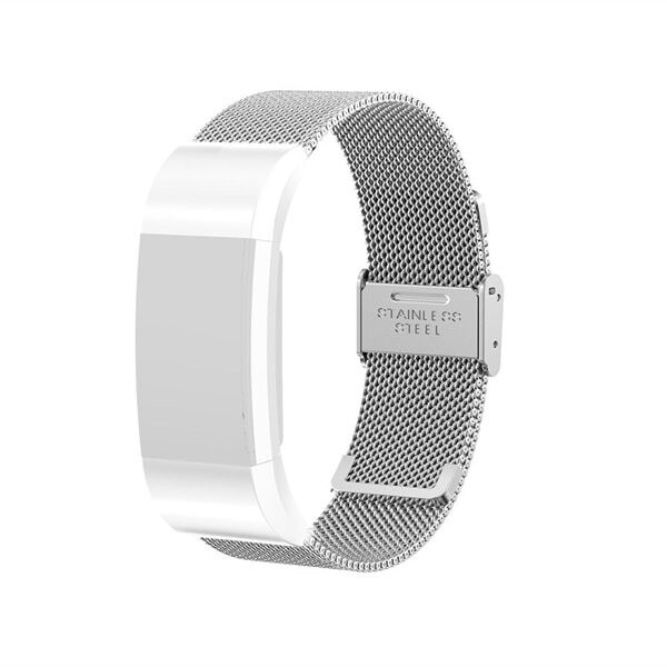 Rem Meshlænke Fitbit Charge 2 Sølv - Tilbehør ure og wearables - Elgiganten
