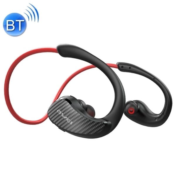 AWEI A881BL Sport Bluetooth Headset IPX4 - Rød | Elgiganten
