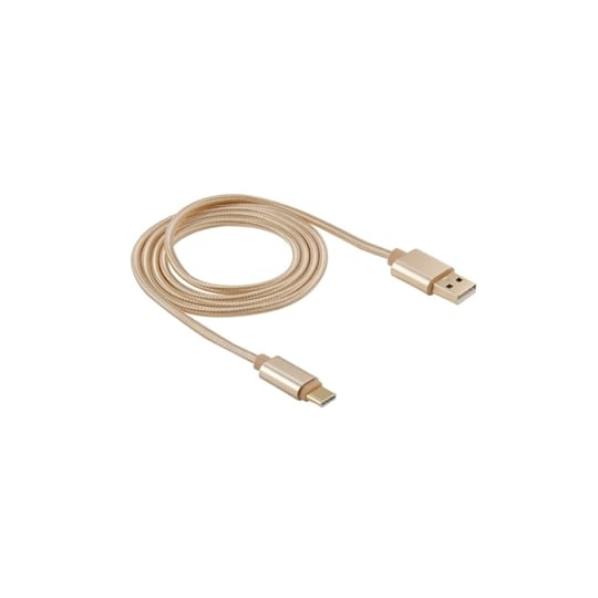 USB-kabel i Nylonstof USB C 3.1 til USB 2.0 | Elgiganten