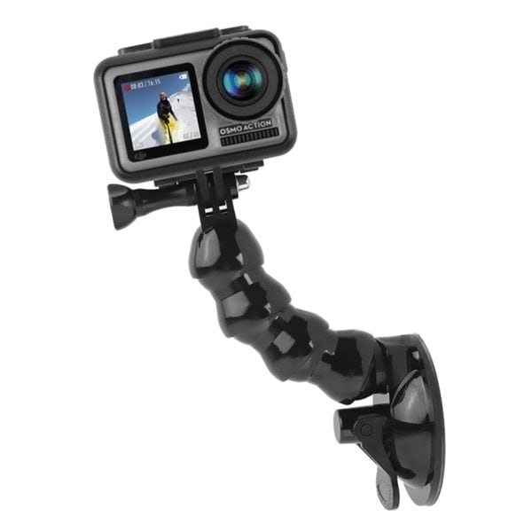 Fleksibel Holder med Sugekop DJI Osmo Action, GoPro - Tilbehør til  actionkamera - Elgiganten