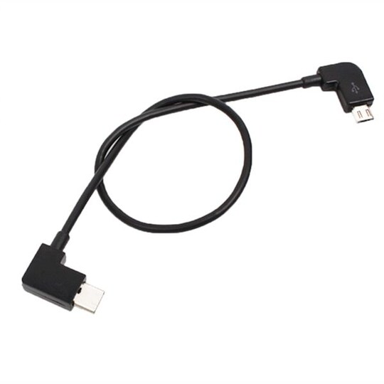 Micro-Usb kabel til USB-C til DJI MAVIC PRO & SPARK remote / fjernkontrol |  Elgiganten