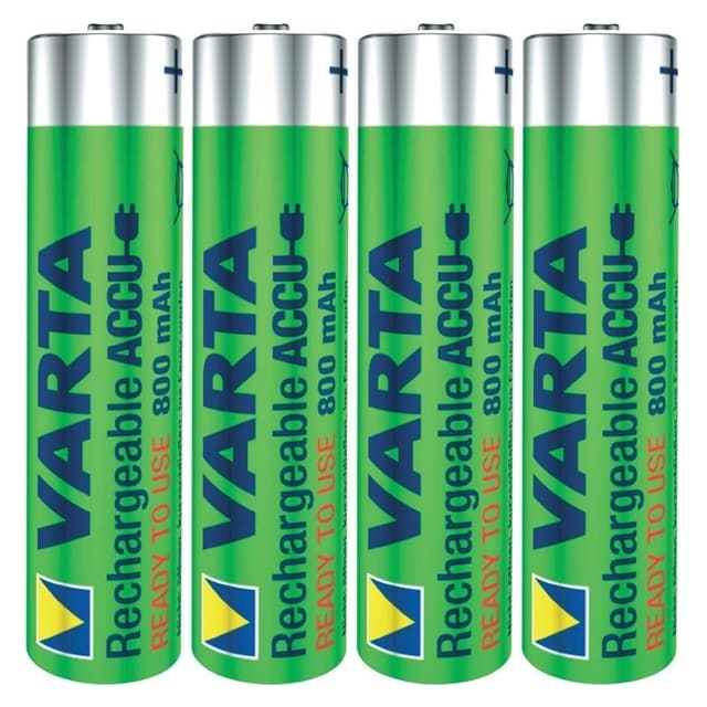 VARTA opladeligt batteri AAA Micro 4er 800mAh (udladningsbeskyttet)