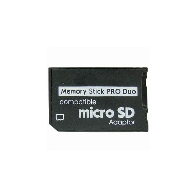 Micro SD til MS Pro Duo Adapter
