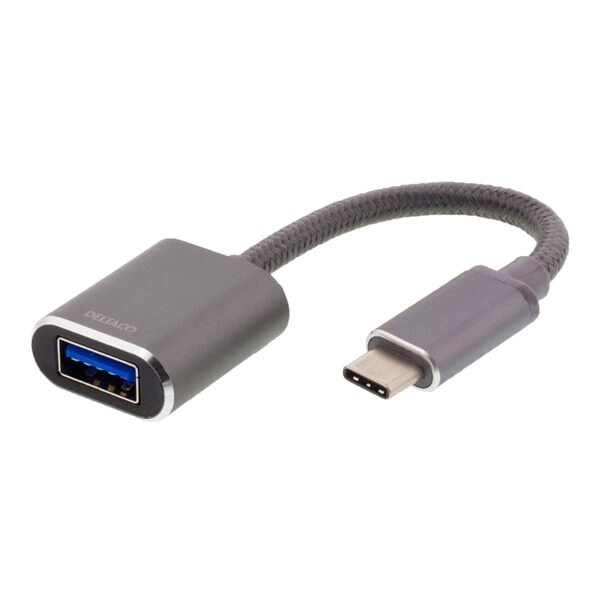 USB-C 3.1 til USB-A OTG Adapter, Grå | Elgiganten