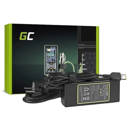 Green Cell lader / AC Adapter til Lenovo 90W / 20V 4.5A / | Elgiganten