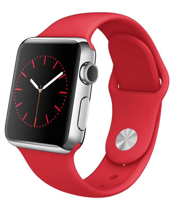 Køb Apple Watch - 42 mm RED - Elgiganten