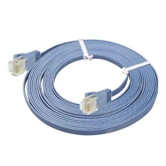 UTP Cat6 tynd flad kabel 50m | Elgiganten