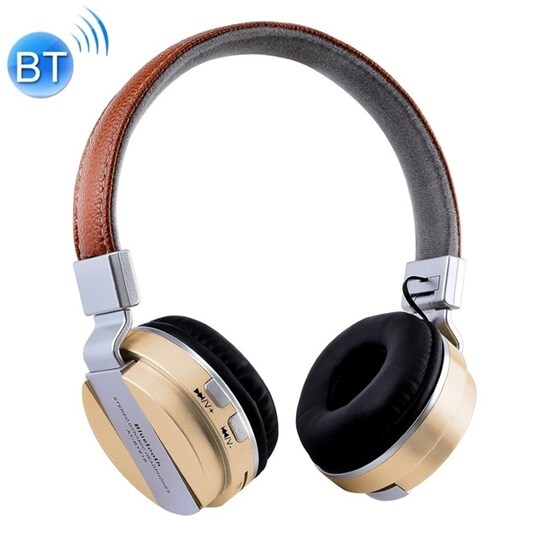 Guld Retro Bluetooth Headset til Mobiltelefon | Elgiganten