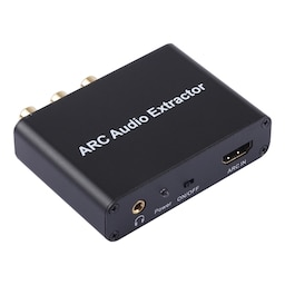 ARC Konverter - HDMI ARC til SPDIF + Coaxial + L/R 192KHz