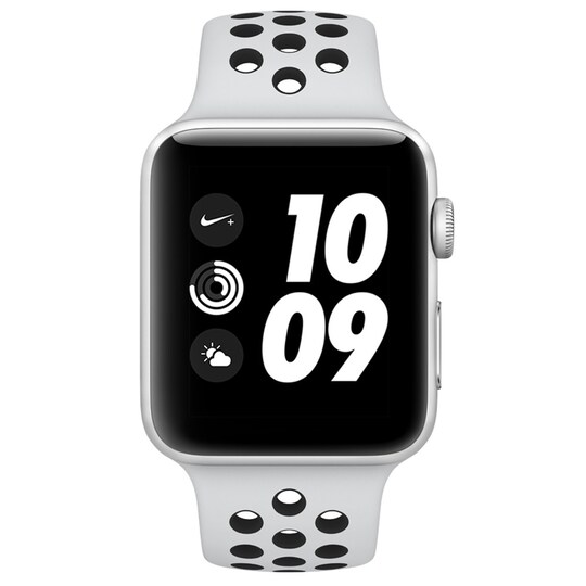 Senatet En nat badminton Apple Watch Series 3 Nike+ 42 mm (platin/sort rem) | Elgiganten