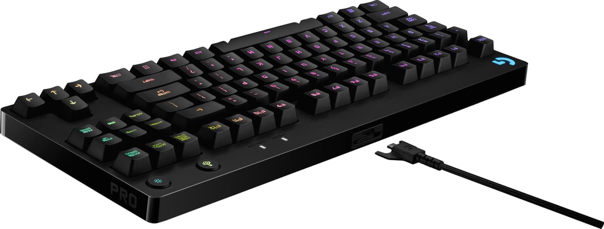 Logitech Pro gaming tastatur (GX Blue switches)