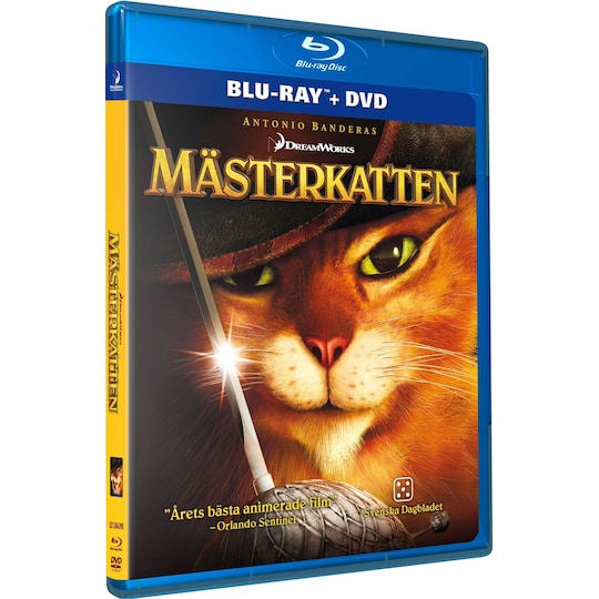 Den bestøvlede kat (DVD + Blu-ray) | Elgiganten