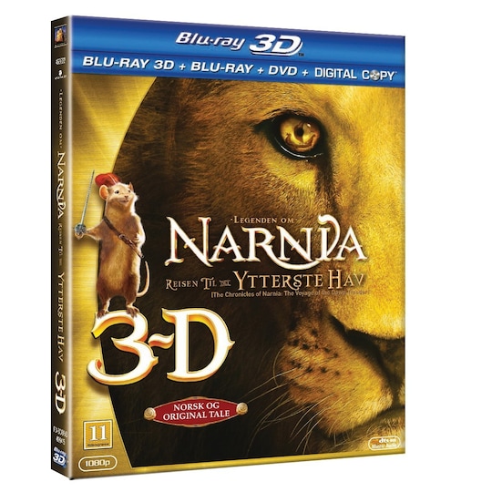 Legenden om Narnia: Morgenvandrerens Rejse (3D Blu-ray) | Elgiganten
