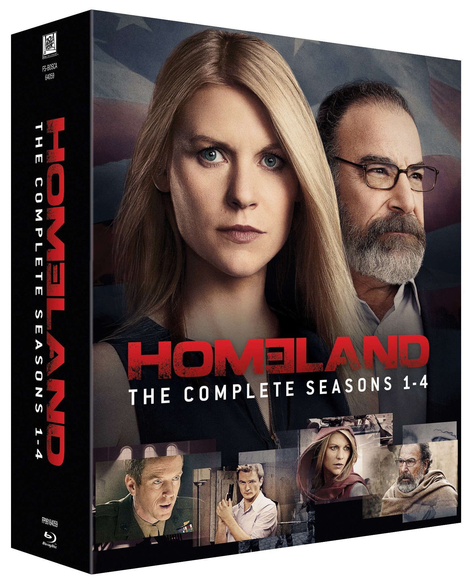 Homeland - Sæson 1-4 - Blu-ray | Elgiganten