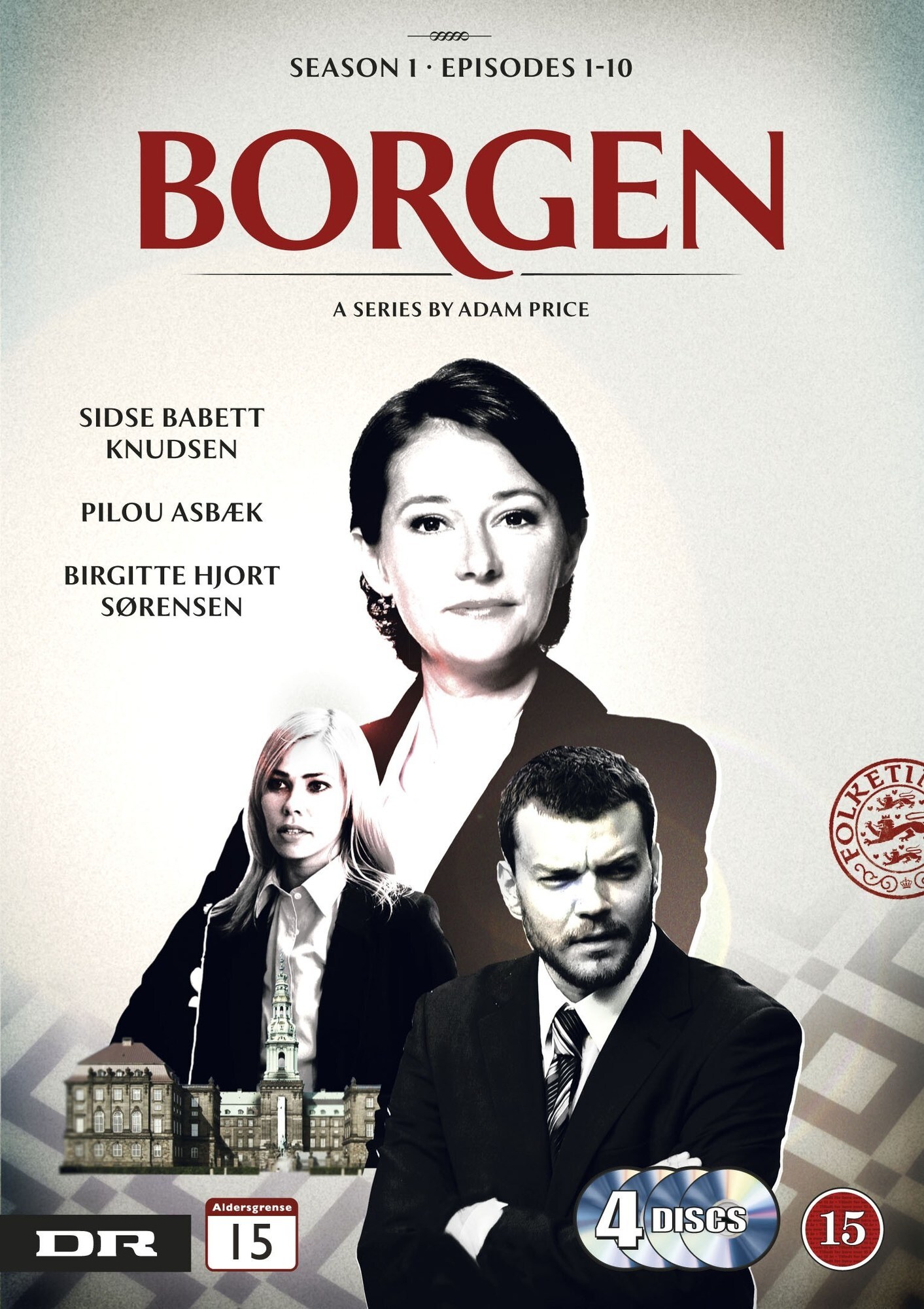 Borgen - Sæson 1 (DVD) | Elgiganten
