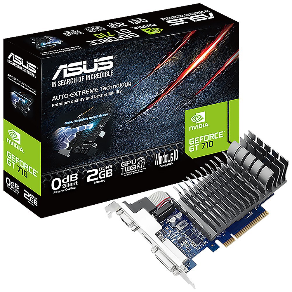 Asus GeForce GT710 SL grafikkort - 2 GB | Elgiganten
