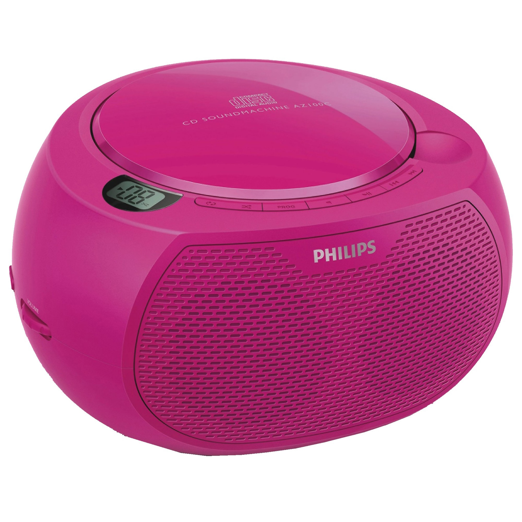Philips bærbar CD afspiller AZ100 (pink) | Elgiganten