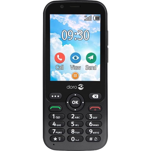 Doro 7011 mobiltelefon (graphite)