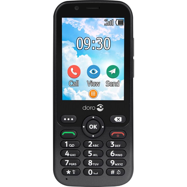 Doro 7011 mobiltelefon (graphite)