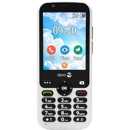 Doro 7011 mobiltelefon (hvid)