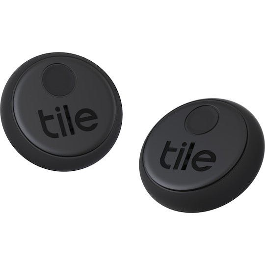 Stickers til Tile sporingsenhed 2-pakke (sort) | Elgiganten
