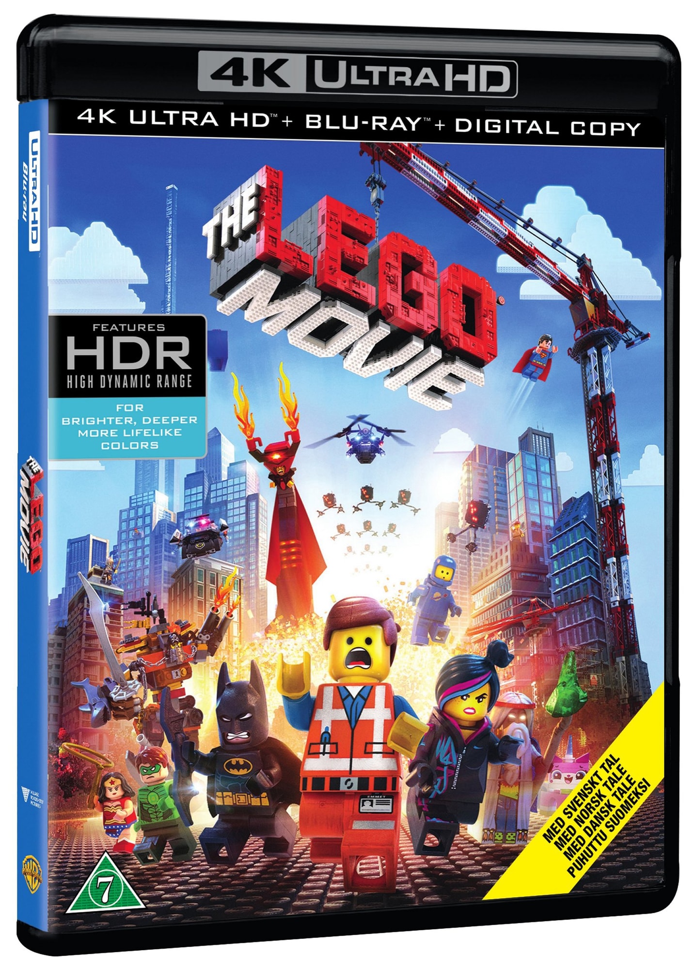 LEGO-filmen - Et klodset eventyr - 4K UHD | Elgiganten