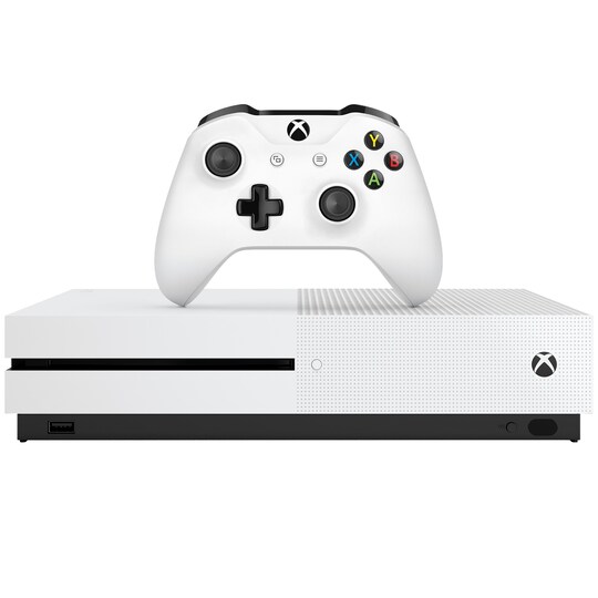 Xbox One S 1 TB spillekonsol - hvid | Elgiganten