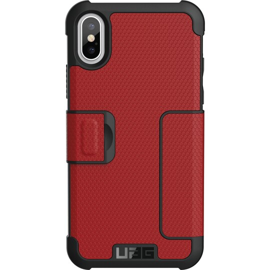 UAG Metropolis cover med pung til iPhone X/Xs (rød) | Elgiganten