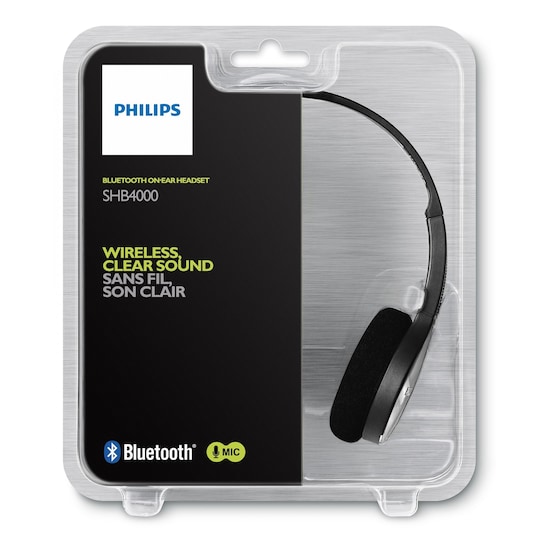 Philips on-ear Bluetooth hovedtelefoner SHB4000 | Elgiganten