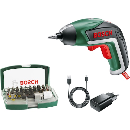 Bosch Ixo ledningsfri skruetrækker med 32-bit sæt | Elgiganten