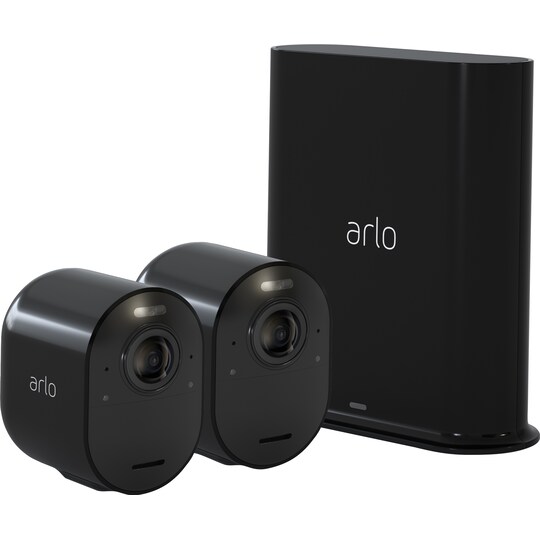 Arlo Ultra 4K trådløst overvågningskamera - sort |