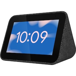 Lenovo Smart Clock med Google Assistant (sort)