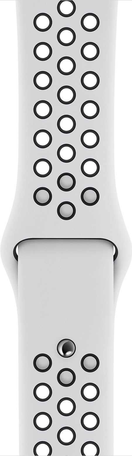Apple Watch 44 mm Nike Sport urrem (platin/sort) - Tilbehør ure og ...
