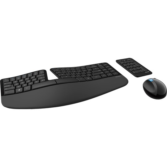 Microsoft Sculpt Ergonomic Desktop tastatur og mus | Elgiganten