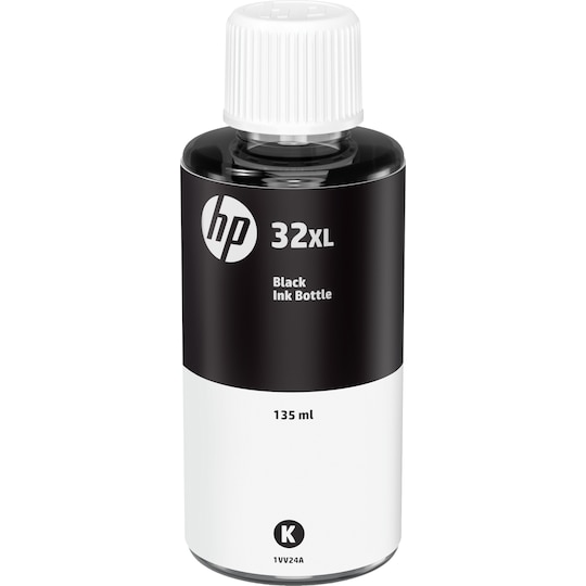 HP 32XL sort blæk - flaske (135 ml) | Elgiganten