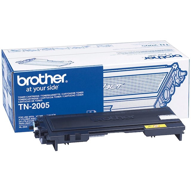 Brother toner TN-2005 Sort