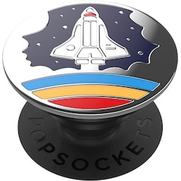 Popsockets Premium greb til mobile enheder (Enamel Space Shuttle)