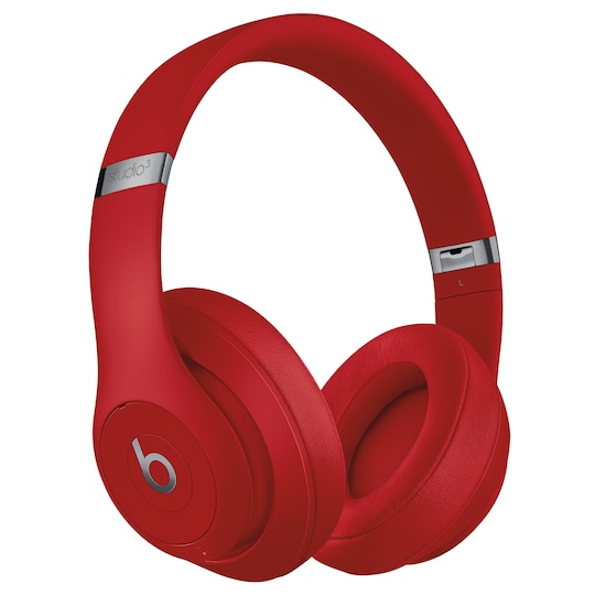 Beats Studio3 trådløs around-ear hovedtelefoner (rød) | Elgiganten