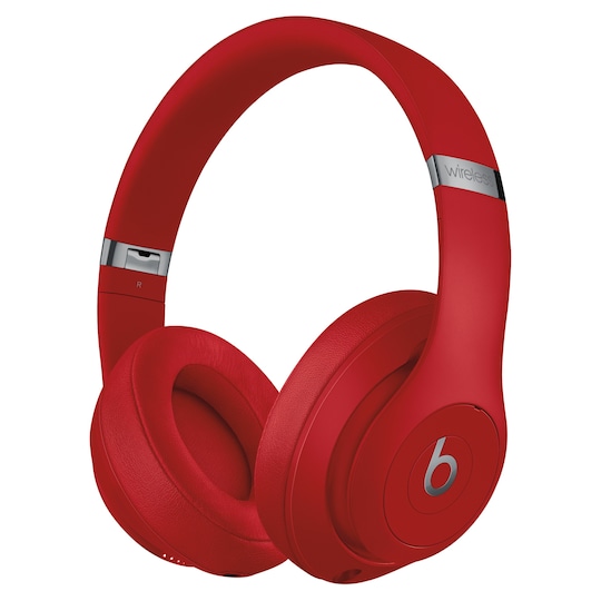 Beats Studio3 trådløs around-ear hovedtelefoner (rød) | Elgiganten