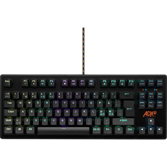 ADX tenkeyless RGB membran gaming-tastatur | Elgiganten