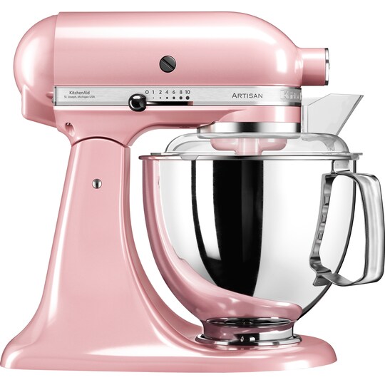 KitchenAid Artisan køkkenmaskine 5KSM175PSEPB (Silky Pink) | Elgiganten
