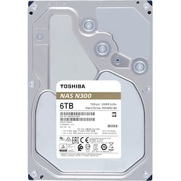 Toshiba N300 NAS intern harddisk (6 TB)