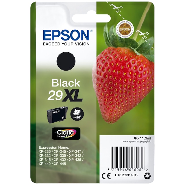 Epson blækpatron Claria Home 29XL Sort