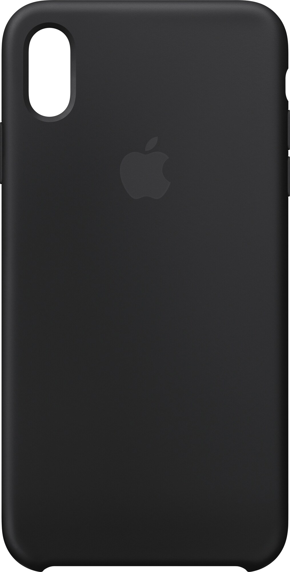 Apple iPhone Xs Max silikonecover - (sort) | Elgiganten