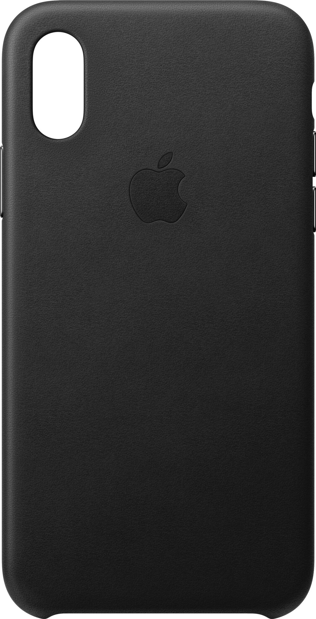 Apple iPhone Xs lædercover - (sort) | Elgiganten