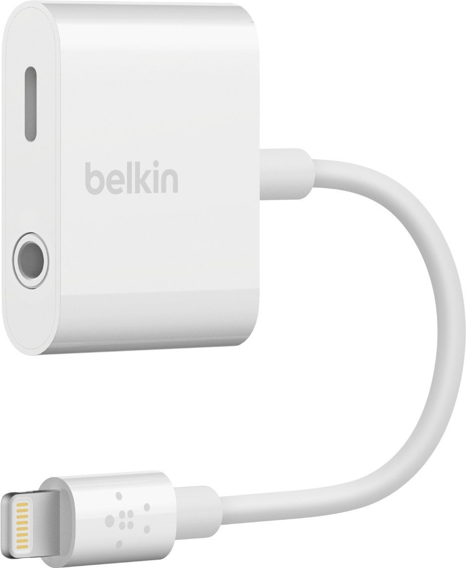 Belkin 3,5 mm Audio + Charge Rockstar adapter - Andre kabler og ...